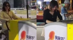 中国大学毕业生摆摊卖冰淇淋