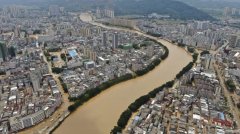 中国西南25条河流超安全水位